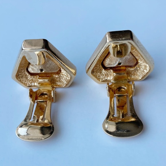 Christian Dior Vintage Clip On Earrings - Picture 11 of 12